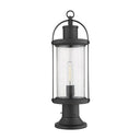 Z-Lite Roundhouse 1 Light Outdoor Pier Mounted Fixture image 4