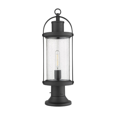 Z-Lite Roundhouse 1 Light Outdoor Pier Mounted Fixture image 4