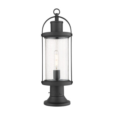 Z-Lite Roundhouse 1 Light Outdoor Pier Mounted Fixture image