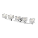 Z-Lite Rubicon Chrome 5 Light Vanity Light image 3