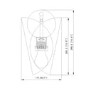 Z-Lite Salone 1 Light Wall Sconce image 14