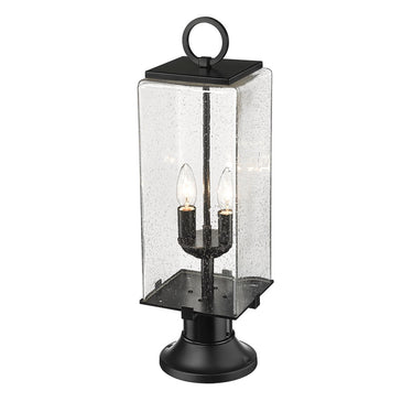 Z-Lite Sana 2 Light Outdoor Pier Mounted Fixture image 1