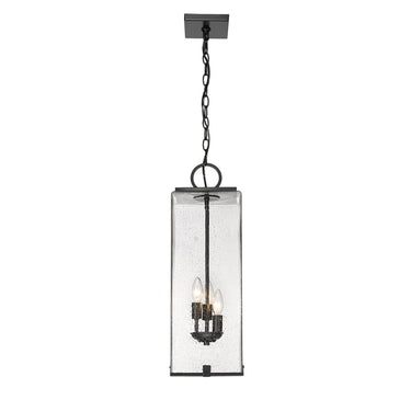 Z-Lite Sana 3 Light Outdoor Chain Mount Ceiling Fixture image 2