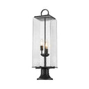 Z-Lite Sana Glass 3 Light Outdoor Pier Mounted Fixture image 2
