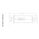 Z-Lite Sana Glass 3 Light Outdoor Pier Mounted Fixture image 7