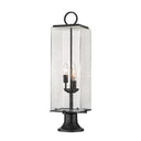 Z-Lite Sana Glass 3 Light Outdoor Pier Mounted Fixture image