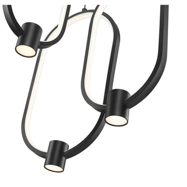 Z-Lite Saros 3 Light Chandelier image 3