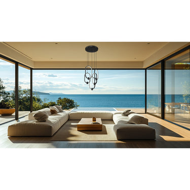 Z-Lite Saros 5 Light Chandelier image 5
