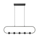 Z-Lite Saros 5 Light Linear Chandelier image 1