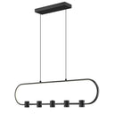 Z-Lite Saros 5 Light Linear Chandelier image