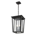 Z-Lite Seoul 2 Light Outdoor Chain Mount Ceiling Fixture image 2