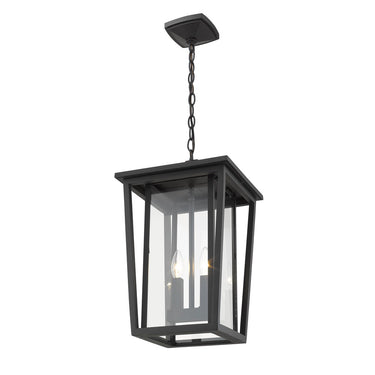 Z-Lite Seoul 2 Light Outdoor Chain Mount Ceiling Fixture image 2