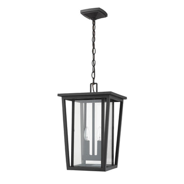 Z-Lite Seoul 2 Light Outdoor Chain Mount Ceiling Fixture image 8