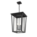 Z-Lite Seoul 3 Light Outdoor Chain Mount Ceiling Fixture image 2