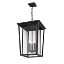 Z-Lite Seoul 3 Light Outdoor Chain Mount Ceiling Fixture image 3