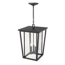 Z-Lite Seoul 3 Light Outdoor Chain Mount Ceiling Fixture image 6