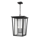 Z-Lite Seoul 3 Light Outdoor Chain Mount Ceiling Fixture image