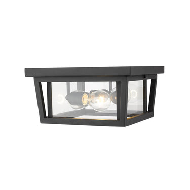 Z-Lite Seoul 3 Light Outdoor Flush Mount image 2