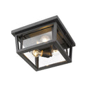 Z-Lite Seoul 3 Light Outdoor Flush Mount image 7