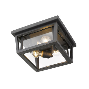 Z-Lite Seoul 3 Light Outdoor Flush Mount image 7