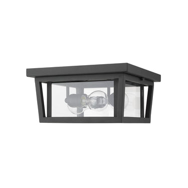 Z-Lite Seoul 3 Light Outdoor Flush Mount image 8
