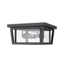 Z-Lite Seoul 3 Light Outdoor Flush Mount image 9