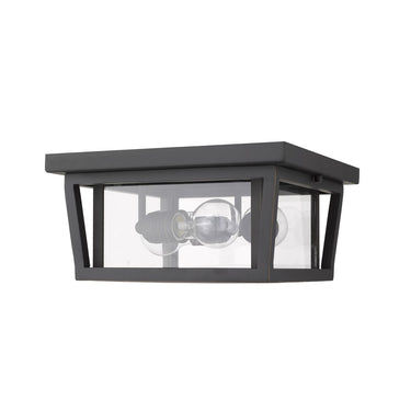 Z-Lite Seoul 3 Light Outdoor Flush Mount image 9