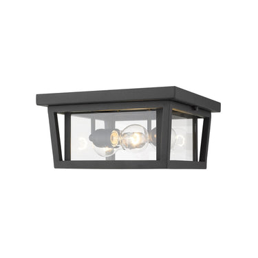 Z-Lite Seoul 3 Light Outdoor Flush Mount image