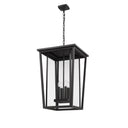 Z-Lite Seoul 4 Light Outdoor Chain Mount Ceiling Fixture image 4
