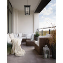 Z-Lite Seoul 4 Light Outdoor Chain Mount Ceiling Fixture image 5