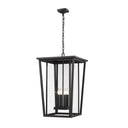 Z-Lite Seoul 4 Light Outdoor Chain Mount Ceiling Fixture image