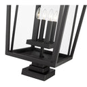 Z-Lite Seoul Glass 4 Light Outdoor Pier Mounted Fixture image 3