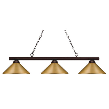 Z-Lite Sharp Shooter 3 Light Billiard Light image 1