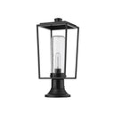 Z-Lite Sheridan 1 Light Outdoor Pier Mounted Fixture image 4