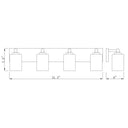 Z-Lite Soledad 4 Light Vanity Light image 24
