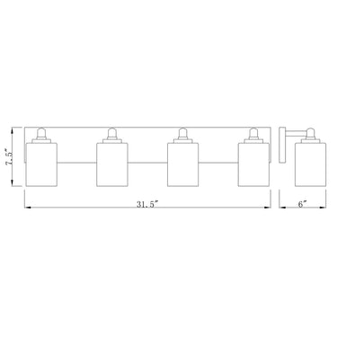 Z-Lite Soledad 4 Light Vanity Light image 24
