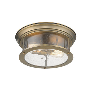 Z-Lite Sonna Clear Seedy 2 Light Flush Mount image 10