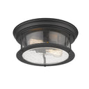 Z-Lite Sonna Clear Seedy 2 Light Flush Mount image 11