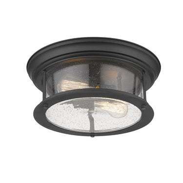 Z-Lite Sonna Clear Seedy 2 Light Flush Mount image 11