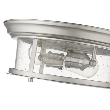 Z-Lite Sonna Clear Seedy 2 Light Flush Mount image 12