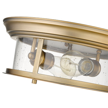 Z-Lite Sonna Clear Seedy 2 Light Flush Mount image 14