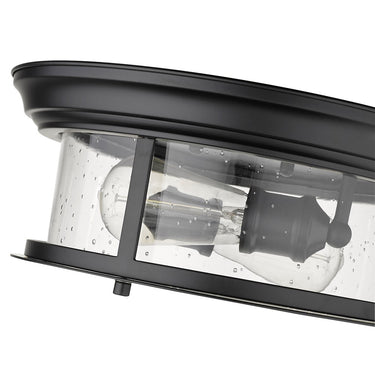 Z-Lite Sonna Clear Seedy 2 Light Flush Mount image 15