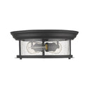 Z-Lite Sonna Clear Seedy 2 Light Flush Mount image 19