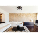 Z-Lite Sonna Clear Seedy 2 Light Flush Mount image 21