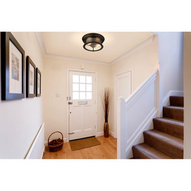 Z-Lite Sonna Clear Seedy 2 Light Flush Mount image 25