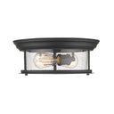 Z-Lite Sonna Clear Seedy 2 Light Flush Mount image 7