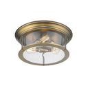 Z-Lite Sonna Clear Seedy 3 Light Flush Mount image 10