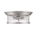 Z-Lite Sonna Clear Seedy 3 Light Flush Mount image 16