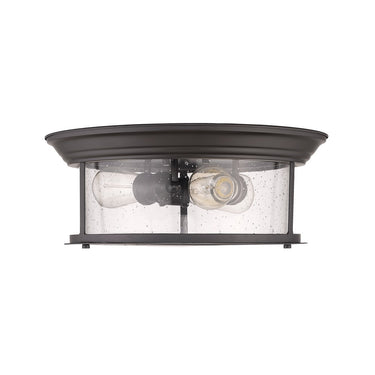Z-Lite Sonna Clear Seedy 3 Light Flush Mount image 17