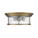 Z-Lite Sonna Clear Seedy 3 Light Flush Mount image 18